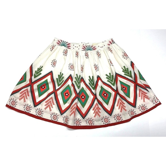 SOLD Forever 21 XXI Geometric Print Mini Skirt - Picture 2 of 8
